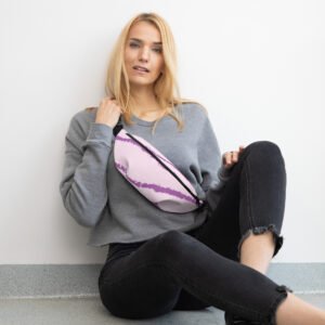 Sac Banane "zébraroze"